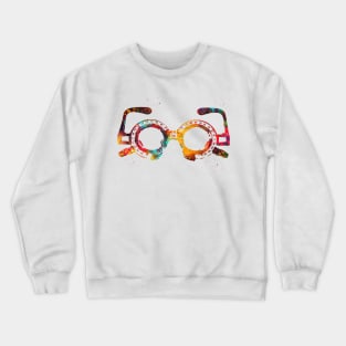 Optical Lens Crewneck Sweatshirt